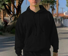 Load image into Gallery viewer, Neon Green Style Men's Fashion Tracksuit Solid 2 Pieces Long Sleeve Hoody+Loose Swearpants Casual Sportsuit Men 2019 Newest OMSJ