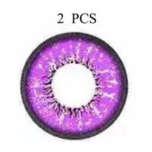 Load image into Gallery viewer, One Pair/set Charming Eyes Unisex Coloured Circle Big Eye Beauty Contact Lenses Cosmetic Beauty Tool Contact Lenses Eye Wear
