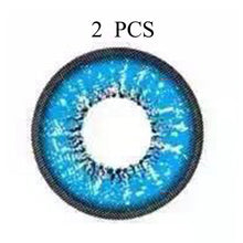Load image into Gallery viewer, One Pair/set Charming Eyes Unisex Coloured Circle Big Eye Beauty Contact Lenses Cosmetic Beauty Tool Contact Lenses Eye Wear
