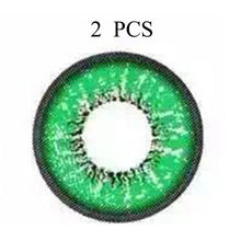 Load image into Gallery viewer, One Pair/set Charming Eyes Unisex Coloured Circle Big Eye Beauty Contact Lenses Cosmetic Beauty Tool Contact Lenses Eye Wear
