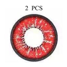 Load image into Gallery viewer, One Pair/set Charming Eyes Unisex Coloured Circle Big Eye Beauty Contact Lenses Cosmetic Beauty Tool Contact Lenses Eye Wear
