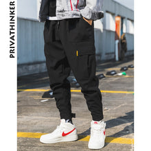 Load image into Gallery viewer, Privathinker Men Black Joggers Pants Summer 2020 Mens Big Pockets Ankel Cargo Pants Male Spring Streetwear Overalls Sweatpants
