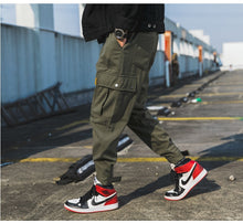Load image into Gallery viewer, Privathinker Men Black Joggers Pants Summer 2020 Mens Big Pockets Ankel Cargo Pants Male Spring Streetwear Overalls Sweatpants
